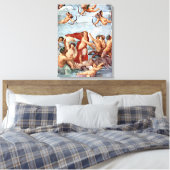 Triumph of Galatea by Raphael Sanzio Canvas Afdruk (Insitu (Slaapkamer))