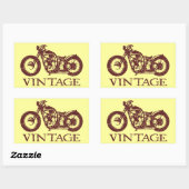 Triumph Rechthoekige Sticker (Vel)