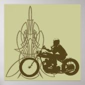  Triumph Riding Poster (Voorkant)