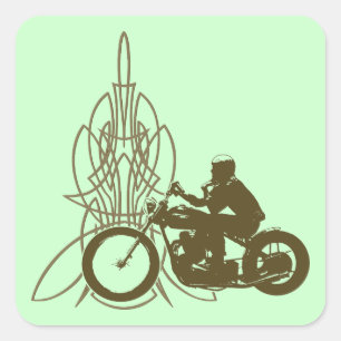 Triumph Riding Vierkante Sticker