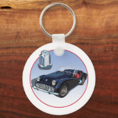Triumph TR3 Sleutelhanger (Voorkant)