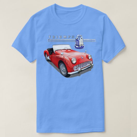 Triumph TR3 T-shirt (Design voorkant)
