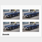 Triumph TR4 A Rechthoekige Sticker (Vel)