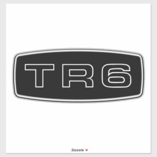 Triumph TR6 Grille Logo Sticker