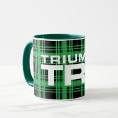 Triumph TR7 Green Tartan/Pset Mok (Voorkant links)