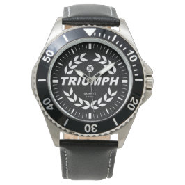 Triumph TR7 Laurel Wreath Horloge