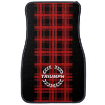 Triumph TR7 Red Tartan/Pset
