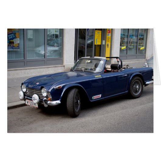 Triumph TR 4 A (Voorkant Horizontaal)
