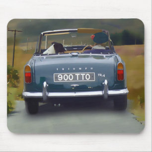Triumph TR 4 Mouse mat Muismat