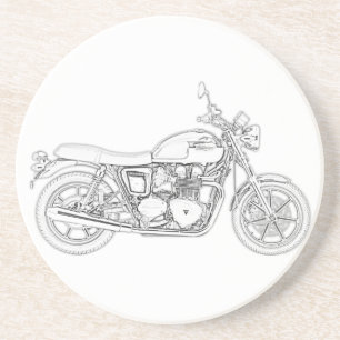  Triumph  Zandsteen Onderzetter