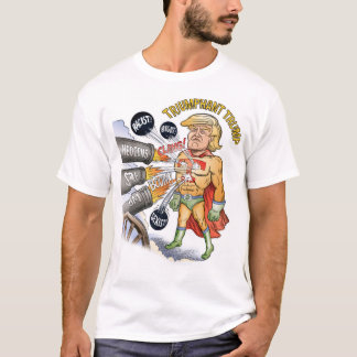 Triumphant Trump Super held T-shirt