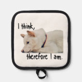 Trivet of dog pannenlap (Voorkant)