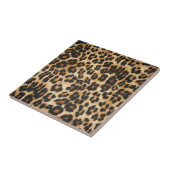 Trivet Tegel-Leopard Print Tegeltje (Zijkant)