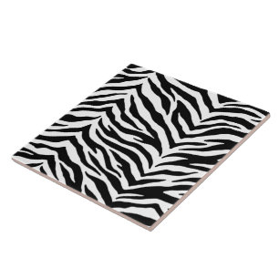 Trivet Tegel-Zebra Print Tegeltje