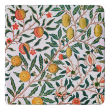 TRIVET : WILLIAM MORRIS : POMEGRANATEN