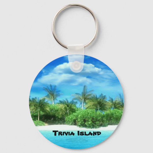 Trivia Island Sleutelhanger (Voorkant)