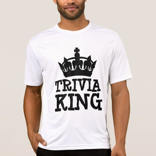 TRIVIA KING MENS T-SHIRTS (Devant)