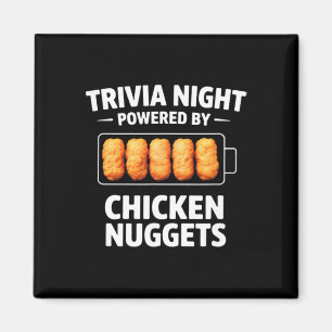 Trivia Night Powered By Chicken Nuggets Magneet