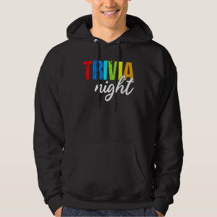 Trivia Night Quiz Game Enthusiast Hoodie