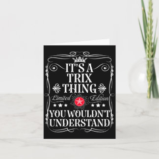 Trix Noem Een Trix Ding Dat Je Niet Zult Begrijpen Kaart