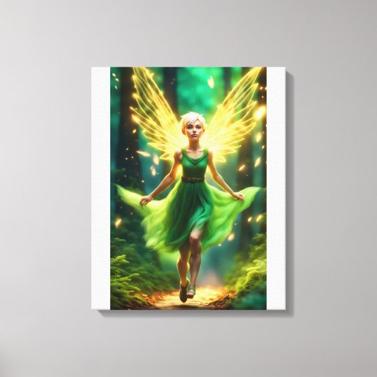 Trixie de Pixie Canvas Afdruk (Voorkant)