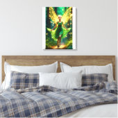 Trixie de Pixie Canvas Afdruk (Insitu (Slaapkamer))