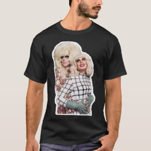 Trixie et Katya Couple Pose classique T-shirt