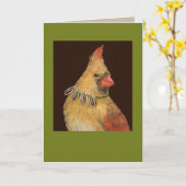 Trixie la carte cardinale (Fleur jaune)