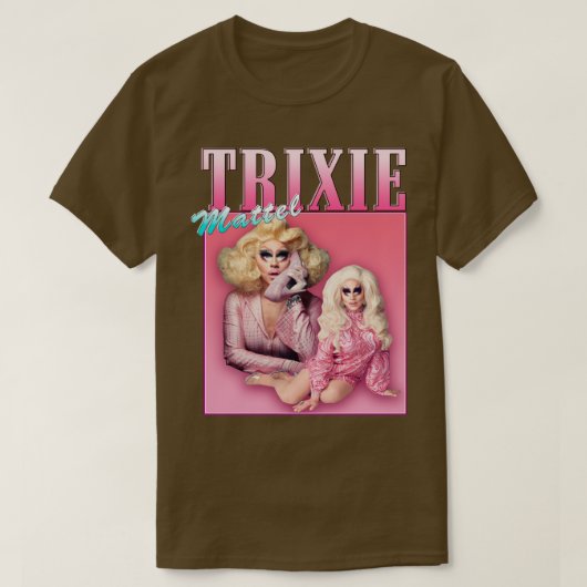 Trixie Mattel retro design 1 T-shirt (Design voorkant)