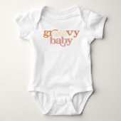 TRIXIE Retro 70's Thema Groovy Baby Romper (Voorkant)