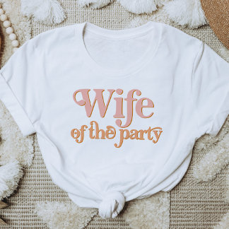 TRIXIE Retro Wife van de Bachelorette-groep van de T-shirt