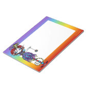 Trixy Pixie Stick Sideshow Circus BIG Notitieblok (Schuin)