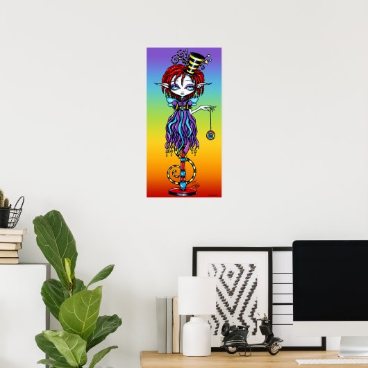 Trixy Pixie Stick Sideshow Circus Fairy Poster (Thuiskantoor)