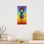 Trixy Pixie Stick Sideshow Circus Poster (Cuisine)