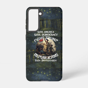 Trmp Republikeinse Partij MAGA VS Amerika Stem Tru Samsung Galaxy Hoesje