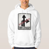 TRNSTR8 Hoodie White (Voorkant)