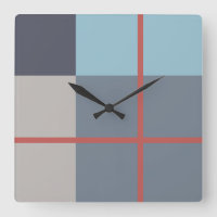 Troebel blauw grijs katoenzaad Oranje rood patroon