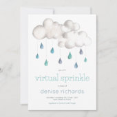 Troebel met de kans op een Virtual Sprinkle-Baby Kaart (Voorkant)