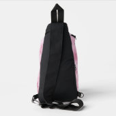 troebel roze sling bag (Achterkant)
