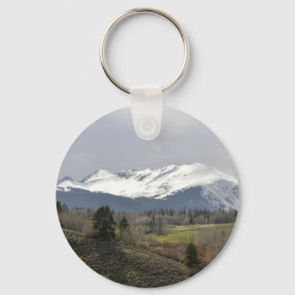 troebele berg sleutelhanger
