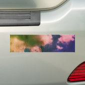 Troebele bumpersticker (Op auto)
