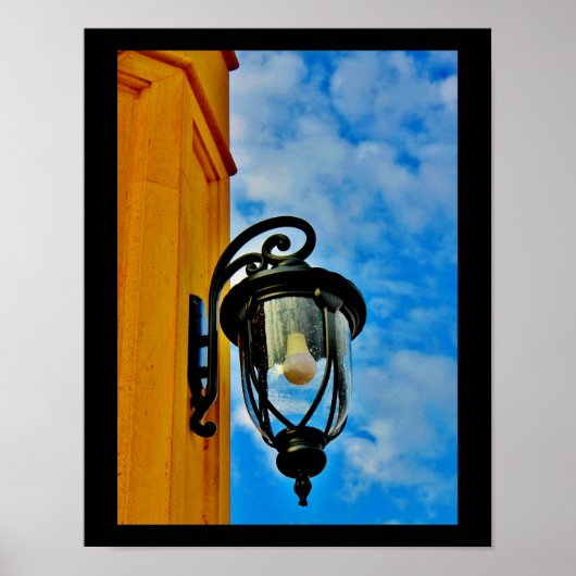 Troebele daglamp poster (Voorkant)