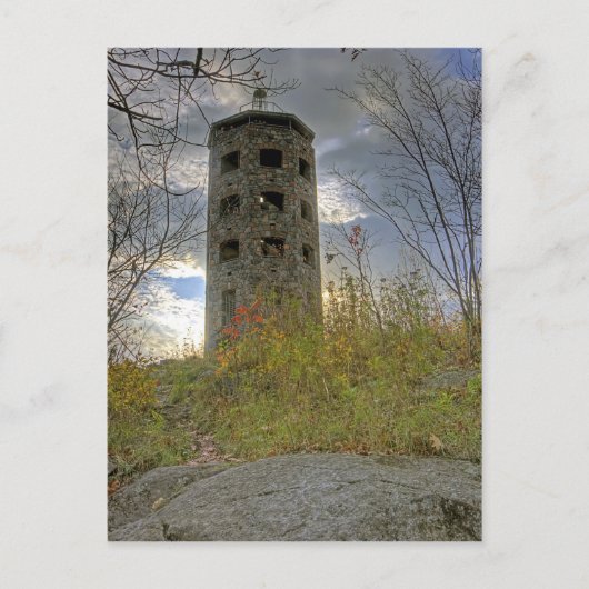 Troebele hemel over de Enger Tower Briefkaart (Voorkant)