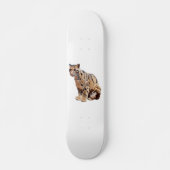 troebele luipfoto oerwoud groot kattedier skateboard (Voorkant)
