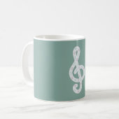 troebelen koffiemok (Voorkant links)