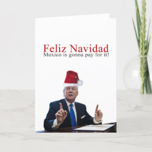 Troef. Feliz Navidad, Mexico gaat voor het Feestdagen Kaart