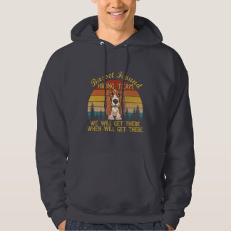 troep hiker hiker gift grappige hondenliefde hoodie