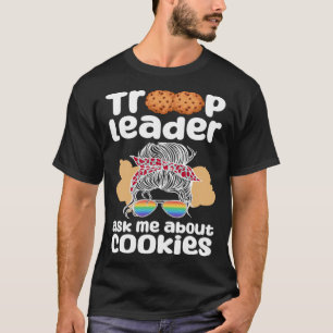 Troep Leider En Cookie Verkoper Cookie Scout T-shirt