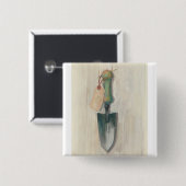 troep vierkante button 5,1 cm (Voorkant /achterkant)