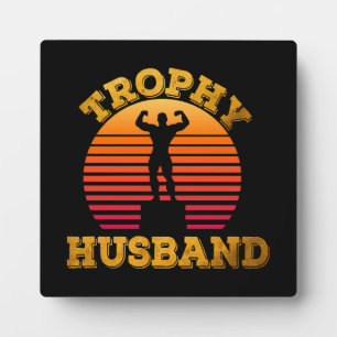 Trofee-echtgenoot Fotoplaat